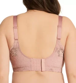 Microfiber & Lace Molded Softcup Wireless Bra -Her Room US elila elil01 1903 bs