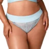 Microfiber & Lace Tanga Panty -Her Room US elila elil01 3903 gs
