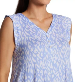 Animal Peri Print Sleeveless Chemise -Her Room US ellen tracy elen01 8025626 cs1