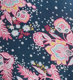 Ellen Tracy Floral Jersey Sleeveless Midi Nightgown with Built-in Soft Bra – Pink Accents -Her Room US ellen tracy elen01 8125649 cs1