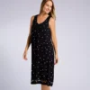 Ellen Tracy Sleeveless Midi Nightgown – Built-In Soft Bra Jersey Sleep Dress -Her Room US ellen tracy elen01 8222941 gs