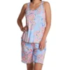 Paisley Tank Short PJ Set -Her Room US ellen tracy elen01 8525639 gs