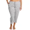 Ellen Tracy Plus Yours To Love Cropped Sleep Pant – Lightweight Knit Pajama Bottoms with Pockets -Her Room US ellen tracy elen01 8715x gs