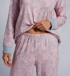 Brushed Sweater Knit PJ Set With Socks -Her Room US ellen tracy elen01 8725663 cs2