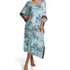 Floral Mint Caftan -Her Room US ellen tracy elen01 8925624 gs
