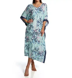 Floral Mint Caftan
