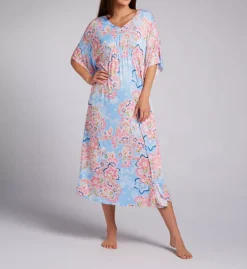 Paisley Print Caftan -Her Room US ellen tracy elen01 8925639 fs