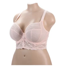 ELOMI Charley Underwire Plunge Longline Bra -Her Room US elom01 el4381 01