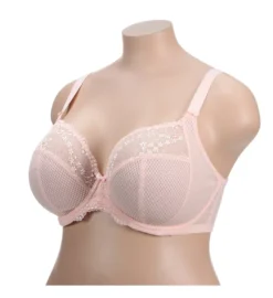 ELOMI Charley Underwire Stretch Lace Plunge Bra -Her Room US elom01 el4382 01