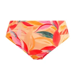 Elomi Sancho Beach Tropical Floral Print – Mid Rise Bikini Brief Swim Bottom -Her Room US elomi elom01 802572 fs