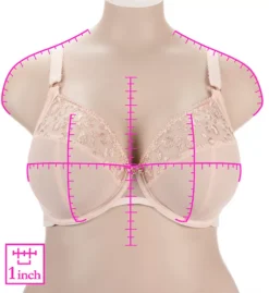 ELOMI Namrah Underwire Bandless Plunge Bra -Her Room US elomi elom01 el1336 ns7