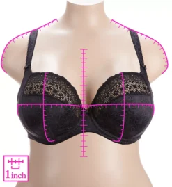 ELOMI Kim Underwire Stretch Lace Plunge Bra -Her Room US elomi elom01 el4340 ns7