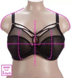 ELOMI Sachi Caged Plunge Underwire Bra -Her Room US elomi elom01 el4350 ns7