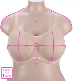 ELOMI Energise Underwire Sports Bra With J Hook -Her Room US elomi elom01 el8041 ns7