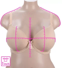 ELOMI Bijou Underwire Convertible Plunge T-Shirt Bra -Her Room US elomi elom01 el8722 ns7