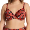 Elomi Kotiya Leopard Print Underwire Plunge Bikini Top - Bra Sized Support 2 Elomi Kotiya Leopard Print Underwire Plunge Bikini Top - Bra Sized Support -Her Room US elomi elom01 es0902 gs