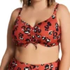 Elomi Kotiya Leopard Print Underwire Bikini Top – Adjustable Tie-Front Bra-Sized Swimwear -Her Room US elomi elom01 es0906 gs