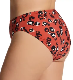 ELOMI Kotiya Leopard Print Mid-Rise Bikini Brief – Fierce Animal Pattern Swim Bottom -Her Room US elomi elom01 es0972 bs