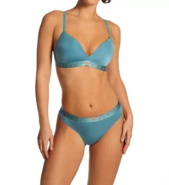 Emporio Armani Iconic Microfiber Thong - 2 Pack -Her Room US emporio armani arm01 163333 cs5