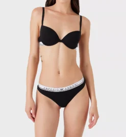 Emporio Armani Iconic Logoband Brazilian Panty - 2 Pack -Her Room US emporio armani arm01 163337 cs6