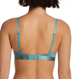 Emporio Armani Iconic Microfiber Contour Bra -Her Room US emporio armani arm01 164078 bs