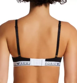 Emporio Armani Iconic Logoband Push Up Bra -Her Room US emporio armani arm01 164394 bs