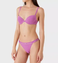 Emporio Armani Iconic Logoband Push Up Bra -Her Room US emporio armani arm01 164394 cs3