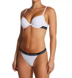 Emporio Armani Iconic Logoband Push Up Bra -Her Room US emporio armani arm01 164394 cs5