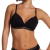 Emporio Armani Iconic Microfiber Padded Triangle Bra -Her Room US emporio armani arm01 164410a gs
