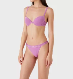 Emporio Armani Iconic Logoband T-Thong - 2 Pack -Her Room US emporio armani arm01 164522 cs5