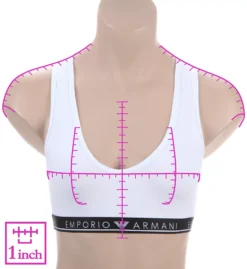 Emporio Armani Iconic Logoband Bralette Bra -Her Room US emporio armani arm01 164723 ns7