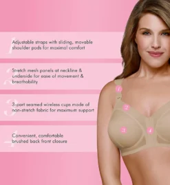 Front Close Classic Support Bra -Her Room US exquisite form exqf01 5100530 cs5