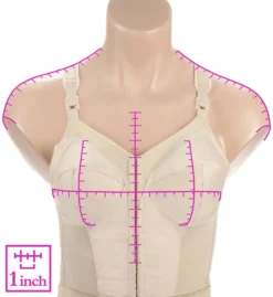 Front Close Longline Posture Bra -Her Room US exquisite form exqf01 5107530 ns7