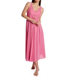 Exquisite Form Stretch Lace Semi-Sheer Top – Sleeveless V-Neck Long Gown -Her Room US exquisite form exqf01 70107 fs