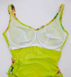 Fantasie Cala Macarella Tropical Floral Underwire V-Neck One Piece Swimsuit -Her Room US fantasie fan001 fs0523 cs6