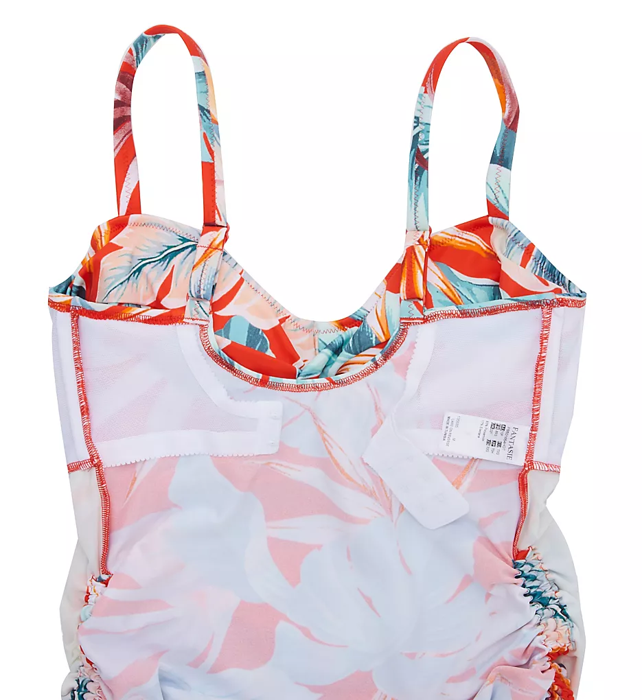 FANTASIE Bamboo Grove Teal and Navy Botanical Twist Front Underwire Tankini Swim Top - FS1654 9 FANTASIE Bamboo Grove Teal and Navy Botanical Twist Front Underwire Tankini Swim Top - FS1654 - Image 7