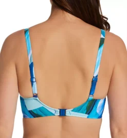 Fantasie Aguada Beach Blue Ocean Brushstroke – Underwire Full Cup Bra-Sized Bikini Top -Her Room US fantasie fan001 fs2905 bs