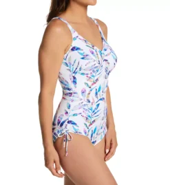 Fantasie Calypso Harbour Navy Tropical Palm Underwire V-Neck Swimsuit -Her Room US fantasie fan001 fs3530 fs