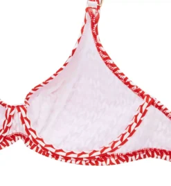 Fantasie Koh Lipe Multi Geometric Pattern – Underwire Halter Plunge Swim Top -Her Room US fantasie fan001 fs4604 cs6