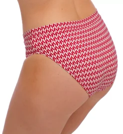 Fantasie Koh Lipe Geometric Print Mid-Rise Bikini Brief – FS4670 Twist Front Swim Bottom -Her Room US fantasie fan001 fs4670 bs