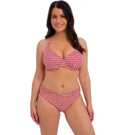 Fantasie Koh Lipe Geometric Print Mid-Rise Bikini Brief – FS4670 Twist Front Swim Bottom -Her Room US fantasie fan001 fs4670 cs2