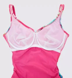 FANTASIE Carabelita Tropical Multi-Color Underwire V-Neck Adjustable One Piece Swimsuit -Her Room US fantasie fan001 fs5830 cs6