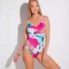 FANTASIE Carabelita Tropical Multi-Color Underwire V-Neck Adjustable One Piece Swimsuit -Her Room US fantasie fan001 fs5830 gs