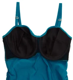 Fantasie Ottawa Textured Underwire Twist Front Tankini – Adjustable Side Tie Swim Top -Her Room US fantasie fan001 fs6356 cs5