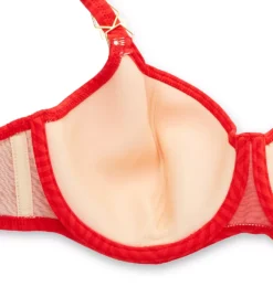 Fantasie Long Island Chevron Underwire Balcony Bikini Top – Textured Bra-Sized Swimwear -Her Room US fantasie fan001 fs6901 cs2