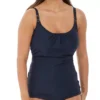 Fantasie Long Island Midnight Chevron - Underwire Scoop Neck Bra-Sized Tankini Top