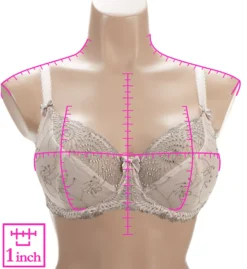 Nicole Sheer Lace Bra -Her Room US fit fully yours ffy01 b2271 ns7