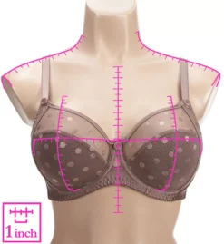 Carmen Polka Dot Lace Multi-Part Bra -Her Room US fit fully yours ffy01 b2498 ns7