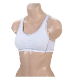FRUIT OF THE LOOM Contrast Stitch Shirred Front Bra - 2 Pack -Her Room US fotl01 96581 01