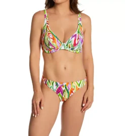 Freya Tusan Beach Multi-Color Ikat Print – Underwire High Apex Racerback Bikini Top -Her Room US freya fre001 as0291 cs2